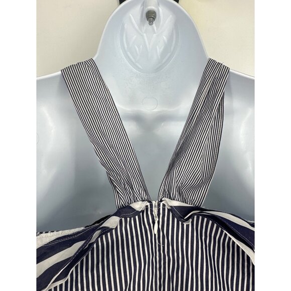 J.Crew Striped Off-The-Shoulder Ruffle Top Size 2 Petite - Picture 5 of 12